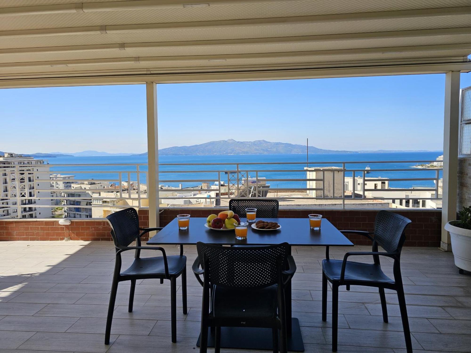 Deep Blue Rooftop - 111 Saranda Extérieur photo
