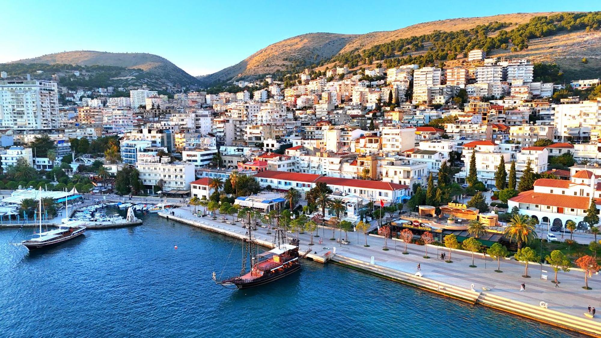 Deep Blue Rooftop - 111 Saranda Extérieur photo