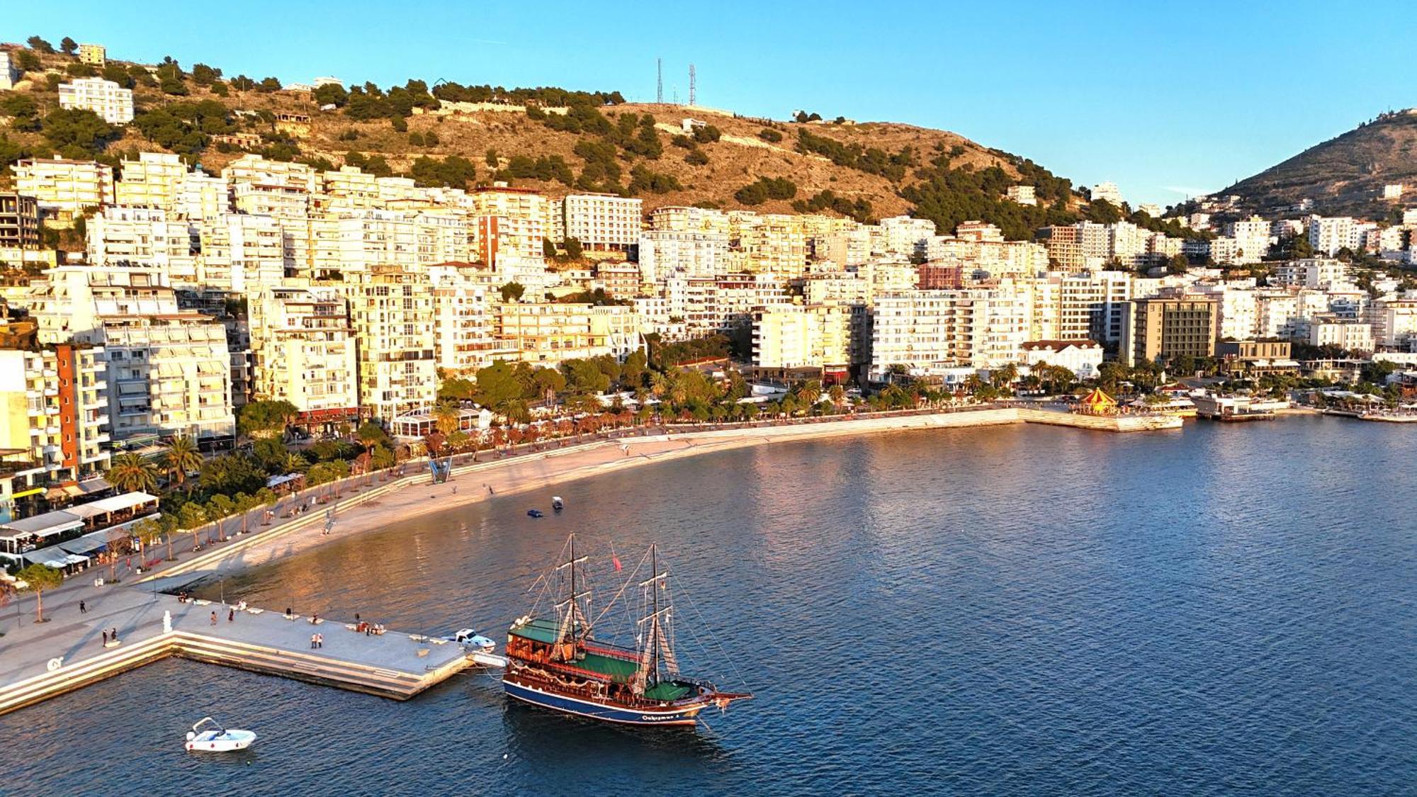 Deep Blue Rooftop - 111 Saranda Extérieur photo